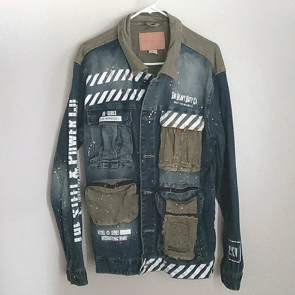 Smoke Rise Denim Utility Jacket